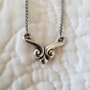 Scroll necklace